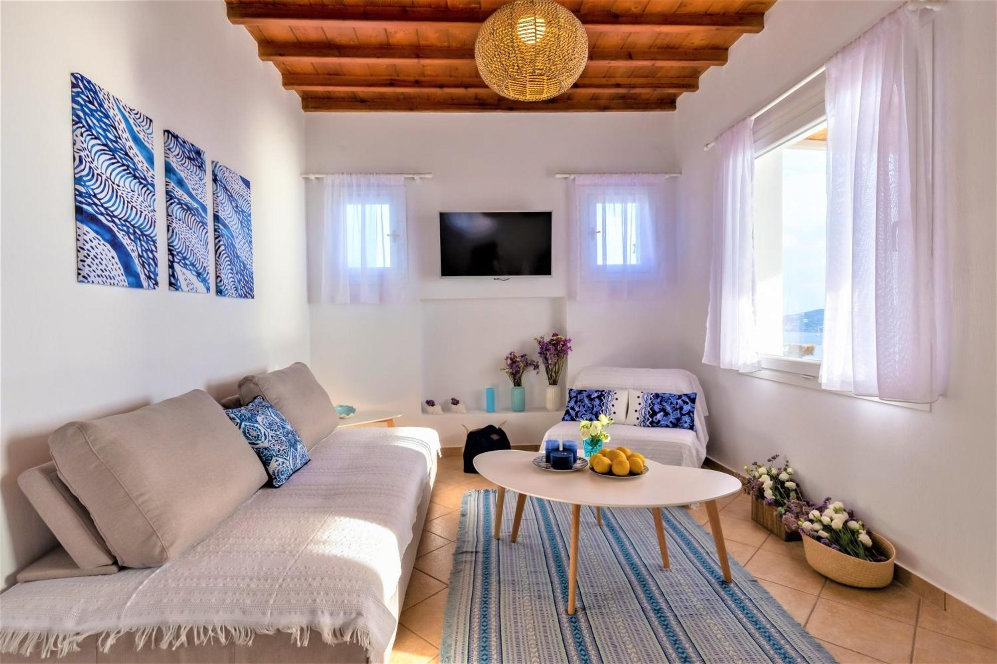 Sugar Blue Lejlighed Mykonos Town Værelse billede